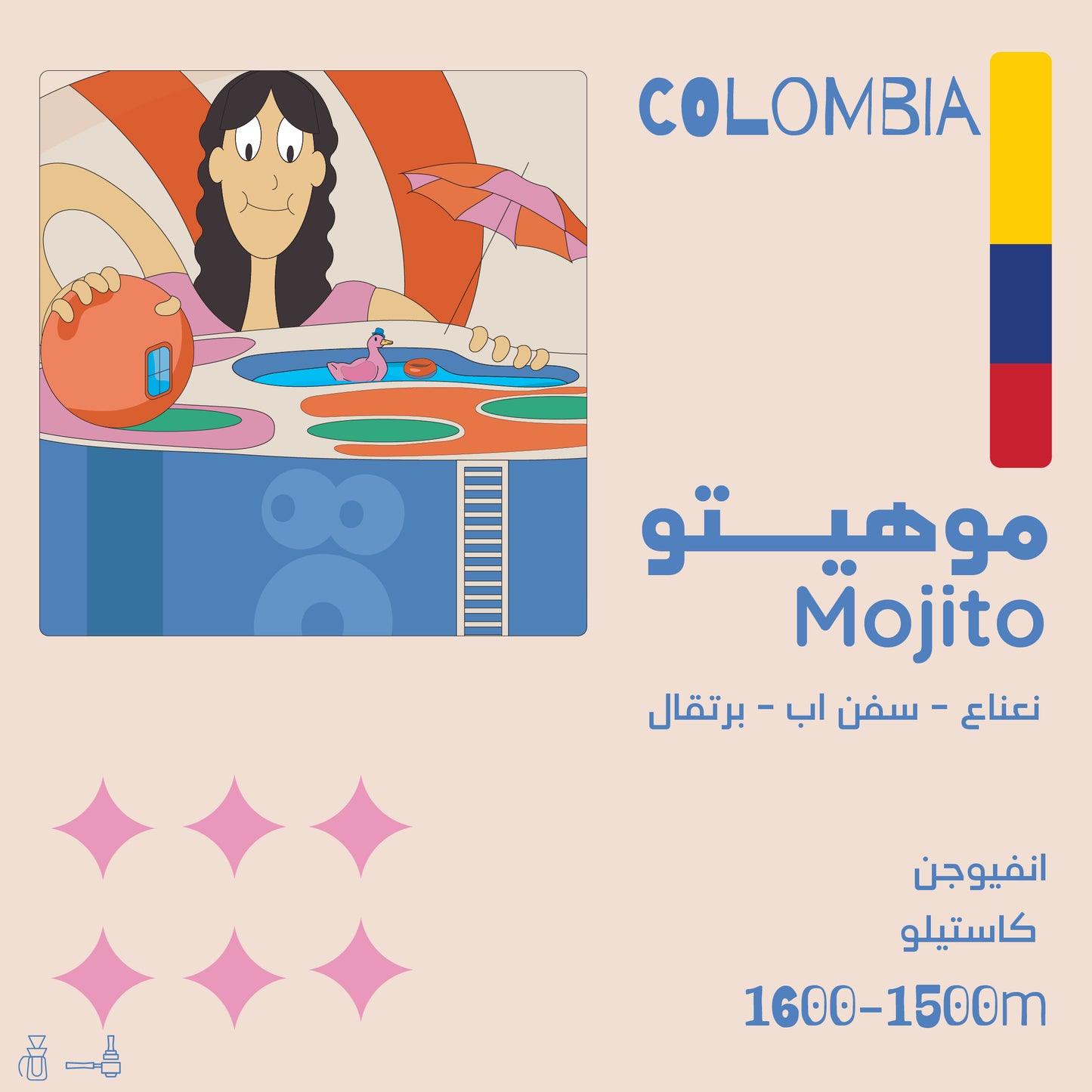 موهيتو – كولومبيا 125 G