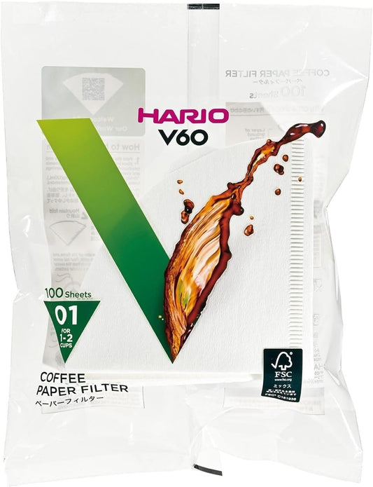 HARIO V60 01 PAPER FILTER