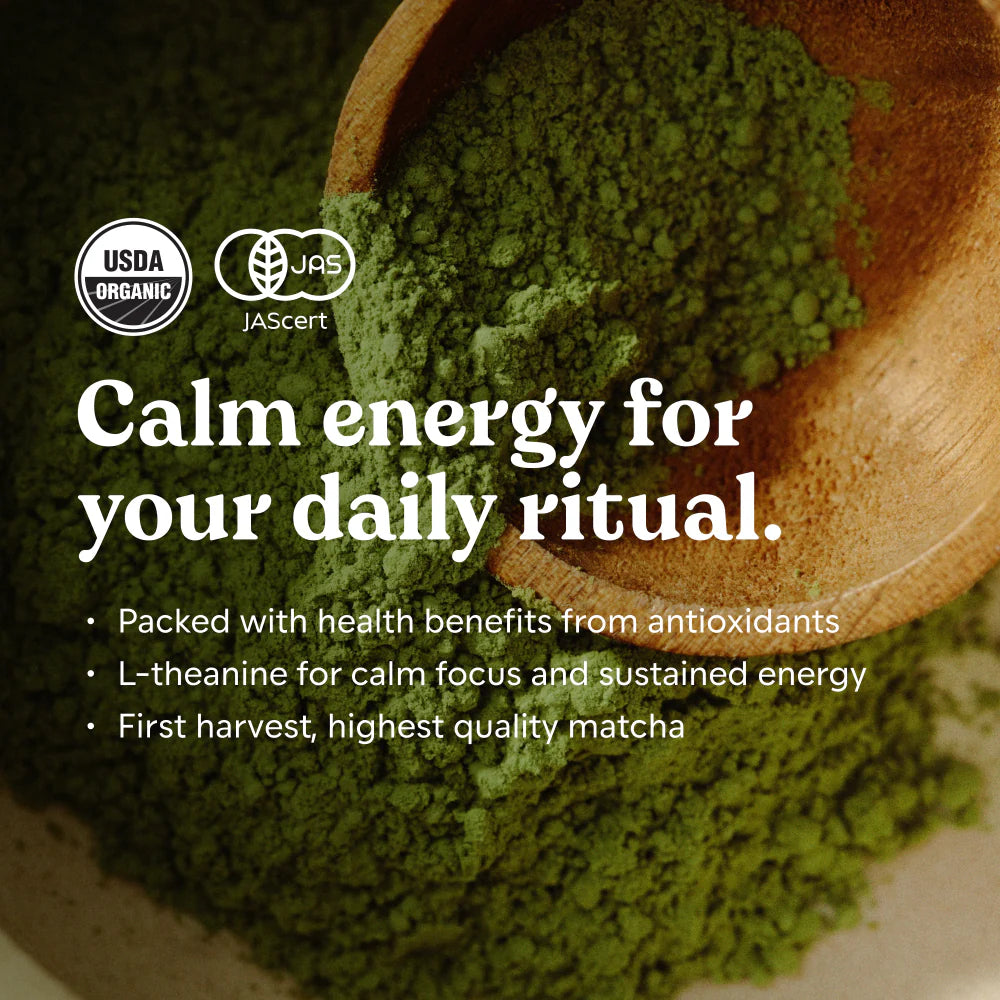Organic Ceremonial Matcha Green Tea Powder 30g