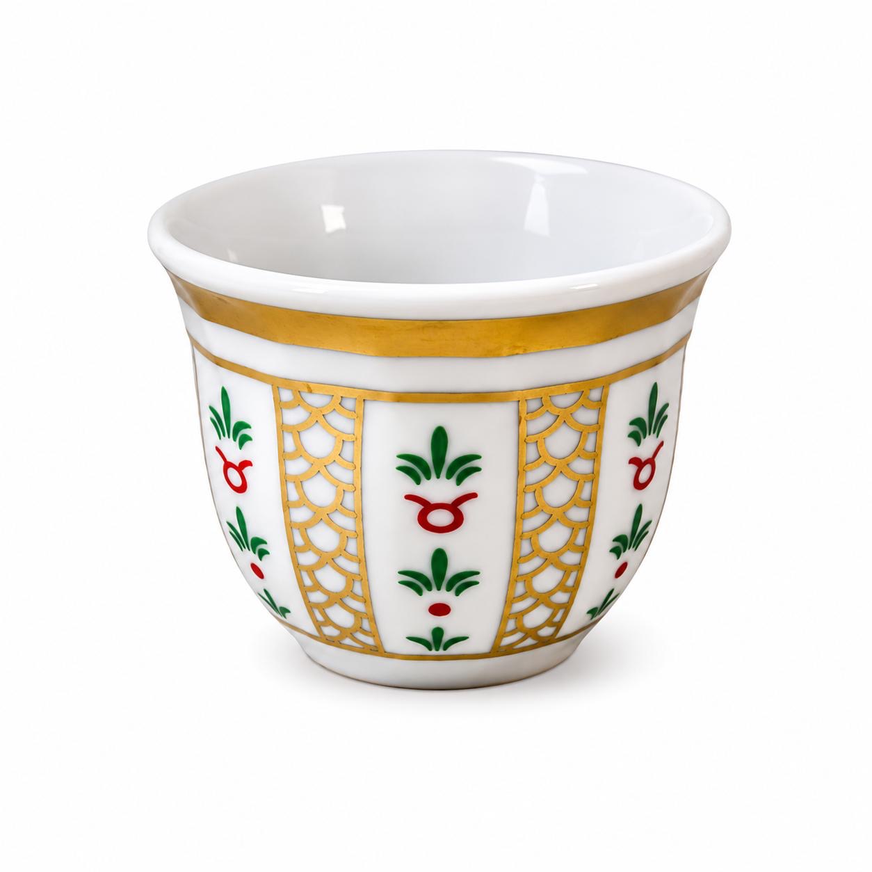 Golden Arabic coffee cup 240ml