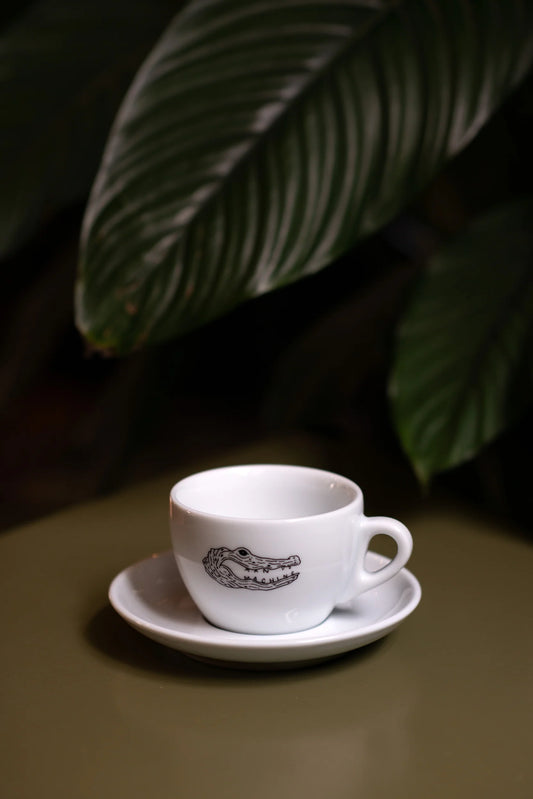 MVSM CROCODILE LOGO CAPPUCCINO CUP 180ml