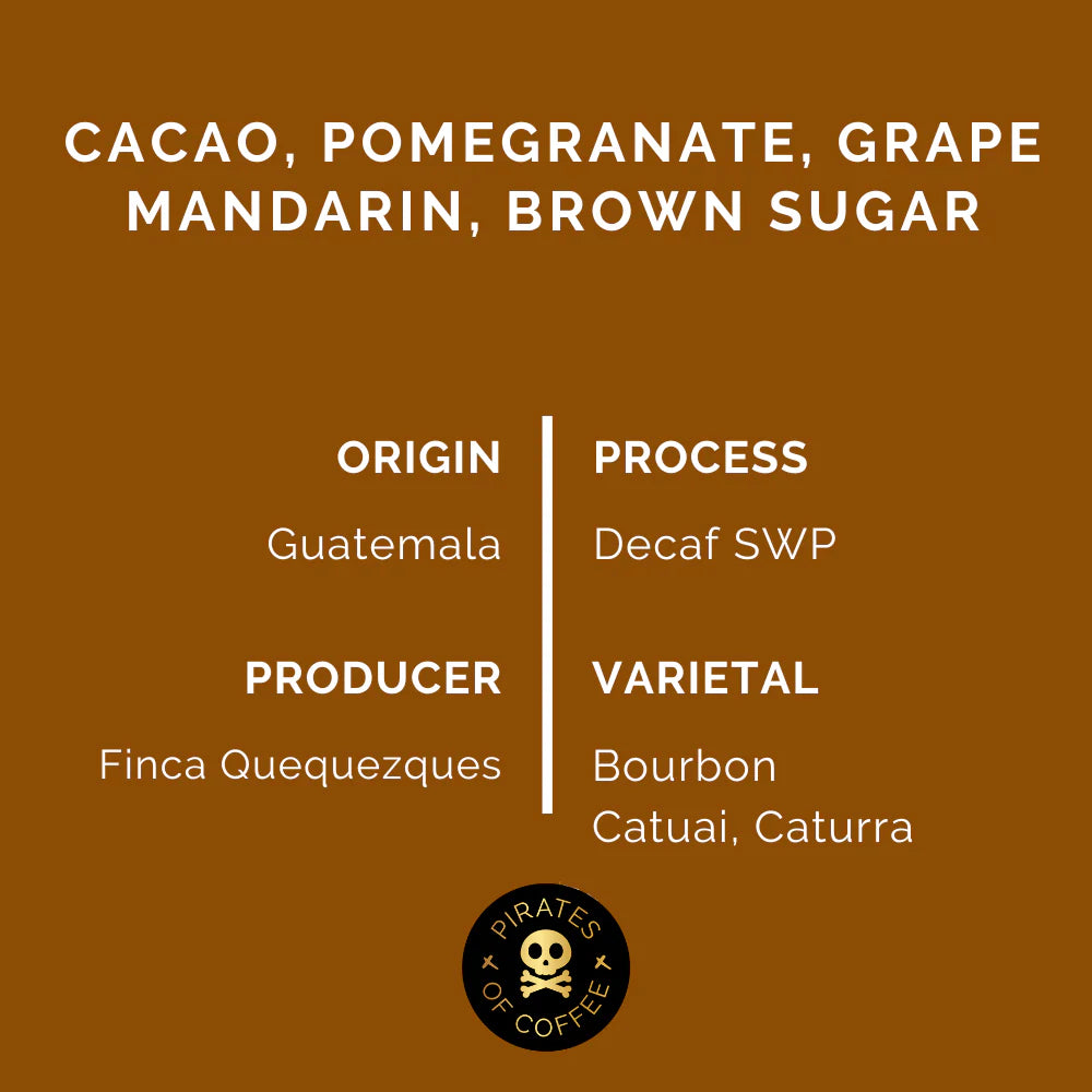 VINXO DECAF: GUATEMALA WASHED DECAF 250g