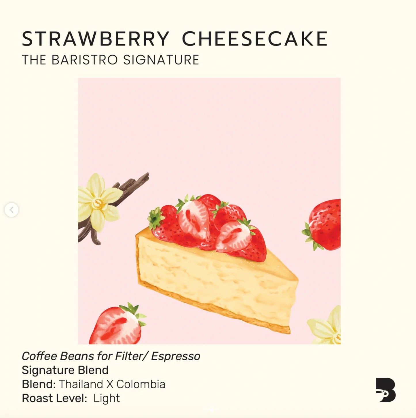 STRAWBERRY CHEESECAKE 200g