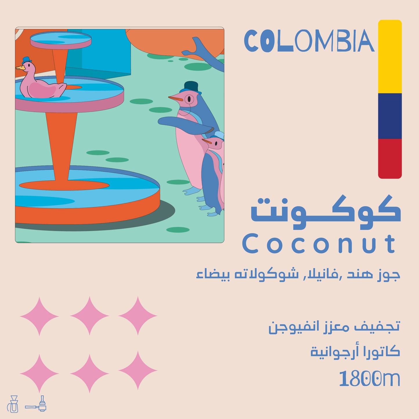 كوكونت – كولومبيا 125 G